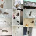 1pc Sticky Rat Blanket, Super Glue Rat Killing Magic Blanket Large Size, Mouse Sticker Household Rat Trapping And Rat Exterminator, Pest Control (120 X 28 Cm). 