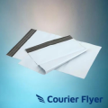 Bundle of 1 KG Recycled Courier Flayer Bags for Packing Material with Address Pocket pocket flayer Recycled Flyers Packing Flayer your designed and your logo avalable. 