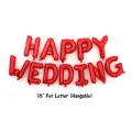 Happy Wedding Foil Balloon For Wediding Decor. 