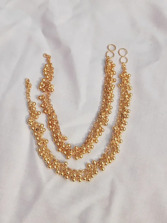 Alloy%20All-Season%20Antique%20Traditional%20Payal%20Anklet%20%E2%80%93%20Elegant%20Jewellery%20for%20Women%20&%20Girls%20with%20Intricate%20Bell%20Design%20-%20Image%203