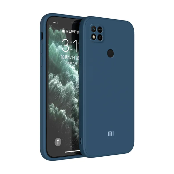 Liquid%20Silicone%20Silky%20Soft%20Gel%20Rubber%20Shockproof%20Back%20Cover%20Case%20For%20Xiaomi%20Redmi%209C%20-%20Image%202