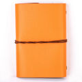Vintage Retro Loose-leaf Notebook Faux Leather Leaf Notepad Journal Diary Gift. 
