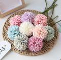 1/10Pcs 29Cm Artificial Flower Dandelion Ball Chrysanthemum Living Room Potted Flower Arrangement Wedding Decoration. 