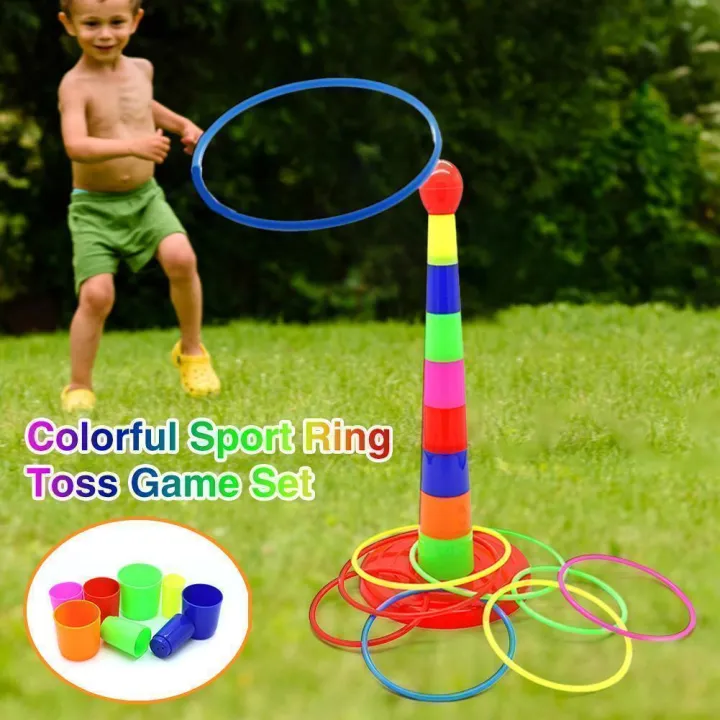 NEW%20Mini%20Hoop%20Ring%20Toss%20Plastic%20Ring%20Toss%20Garden%20Game%20Pool%20Toy%20Outdoor%20Fun%20Set%20Toys%20For%20Children%20Kids%20Gift%20-%20Image%205