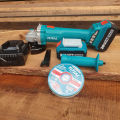 TOTAL 20V Lithium-ion Cordless 3pcs Combo Kit - Cordless Rotary Hammer - Cordless Impact Driver - Cordless Angle Grinder - 2 Pcs 4.0Ah Battery & Charger. 
