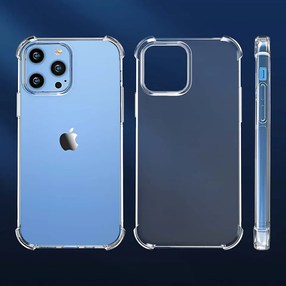 IPHONE Crystal Clear Transparent Back Case (Soft Jelly Cover) with