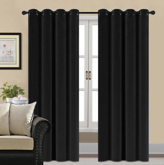 IMPORTED MALAI VELVET CURTAINS ( 2 CURTAIN SET )