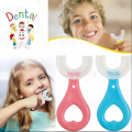 Baby Toothbrush Children's Teeth Cleaning Brush Kids U-Shaped Toothbrush For Children Mouth Oral Cleaning Brush 360 Degrees U Shaped Tooth Dental Training Toothbrushes Oral Care Portable Mouth-Cleaning Manual With Handle Daily Children's Cleaning Food. 