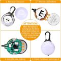 morpilot Dog Cat Collar Light, 6PCS Colorful Clip-On Dog Lights for Collars Waterproof Safety Pet Light for Night Walking with 3 Flashing Modes. 
