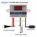 XH-W3005 Multifunctional Practical High Precision Digital Humidity Controller Hygrometer Switch 0~99% RH Hygrostat with Sensor. 
