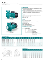 LEO AC-300B4 , 3000 WATT / 4.0 HP , CLEAN WATER HIGH FLOW CENTRIFUGAL PUMP , 380V~400V THREE PHASE , SIZE :- 4" x 4" , EURPEON STANDARD. 
