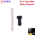 5V C-Type Mini Humidifier DIY Kits Mist Maker and Driver Circuit Board Fogger Atomization Film Atomizer Sheet Mini Oscillating. 