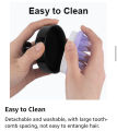Scalp Massager Shampoo Brush Set – Soft Silicone Hair Brush for Dandruff Control & Scalp Care | Hair & Head Scrubber for Men & Women | Deep Clean Hairmassager Tool. 