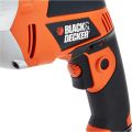 Black & Decker Impact Hammer Drill Machine 710 Watts 13mm - KR703K-AE Original. 