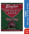 Kingtox Reusable Expert Catch Mouse Glue Traps Mouse Size Glue Traps Sticky Boards Mouse Catcher Mice Professional Strength Glue Insect Lizard Spider Cockroach Rodent Snake Strongly. 