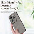 Case for Infinix Hot 40 Pro Luxury Leather Silicone Protection Heat Dissipation Phone Cover InfinixHot40Pro X6837 X6836 Coque. 