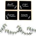 18Pcs Mini Chalkboard Signs for Food Party Food Labels for Party Buffet Table Small Chalkboard Signs for Party. 