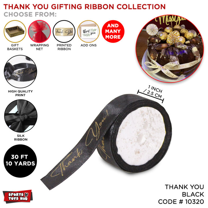 Thank You Gifting Collections Set, Thanks Theme Ribbon, Wraps, Baskets Party Decoratives, Decor Items, Silk Satin Ribbons Gift Wrapping, Shukriya, Gratitude, Thanks A  Lot For Your Gifts Decoration Occasion Party Supplies Celebrations : HwWBdUFM