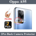 Oppo A95 Camera Lens Cover Flexible Gorilla nano Protector For Oppo A95 - 2Pcs. 