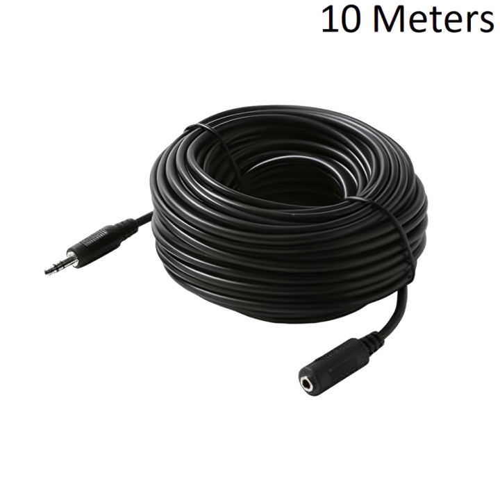 10M 3.5mm AUX Headphone Extension Cable Male to Female Stereo Audio Cord