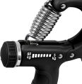 HISTRO 5-60 kg Plastic Hand Grip Strengthener – Adjustable Grip Strength Trainer with Stainless Steel Spring for Strong Wrists, Fingers, Forearm, Hands and Rehabilitation Exercise  Hand Gripper Adjustable Resistance Automatic Counting Non-Slip Hand Grip. 