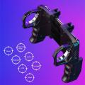 K21 Gamepad Console Joystick L1R1 Triggers Free Fire PUGB Mobile Controller PUPG Cocks Gaming For iOS Android Phone. 