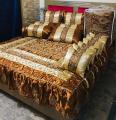 Silk Razai Set (14 Pcs) | Bridal Quilt set | Bridal Quilt and Warmer Set. 