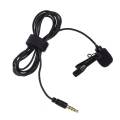 Premium Quality Original Metal Body Lavalier Microphone Omni-Directional Clip-On Mic With Cable. 