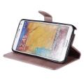 【2023NEW】Case for Samsung Galaxy NOTE 3 N900 N9005 Solid color flip pu Leather Cover Wallet Case NOTE3 SM-N900 SM-N9005 full housings. 