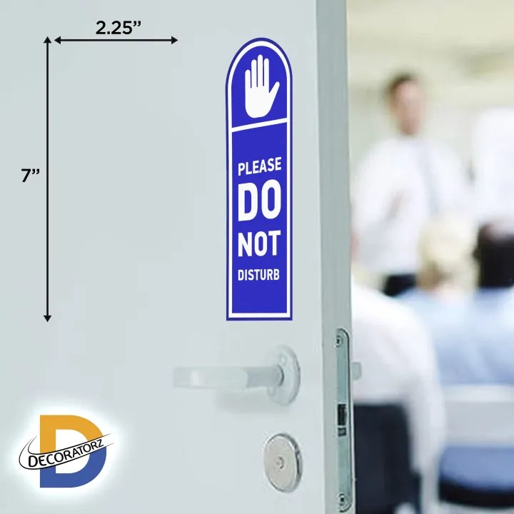 PUSH%20PULL%20Do%20Not%20Disturb%20Door%20Sign%202.25"x7"%20Sticker%20Decal%20Vinyl%20Business%20Store,%20Mall,%20Mart,%20Shops%20&%20more%20places%20-%20Image%204