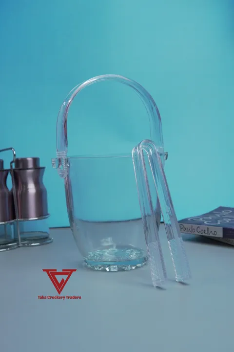 ICE%20Busket%20with%20handle%20and%20tong%20,glass%20ice%20busket,Blink%20ice%20busket%20,high%20Quality%20ice%20busket%20-%20Image%204