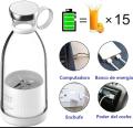 Portable USB Rechargeable Juicer Blender 6 Blades Imported Electric Blender Mini Personal Size Juicer Cup USB Rechargeable Mixer 380ml Food Grade Water Bottle Portable Fruit Juicer Machine. 