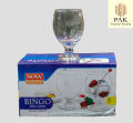 BEST Quality Nova Bingo ( 350 Ml ) Goblet Water Glass High Quality 6 PCs. 