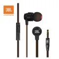 JBL T180A In-ear Headphones JBL PureBass Sound Earphones Wired Line-control 3.5mm Jack Earpieces Portable Headset. 