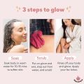 Pack of 2 Super Deals Bath Scrubber, Body Exfoliating gloves and Dead Skin Remover Exfoliating gloves. Great for Spray Tan Removal or Keratosis Pilaris, Made of 100% Viscose Fiber. 