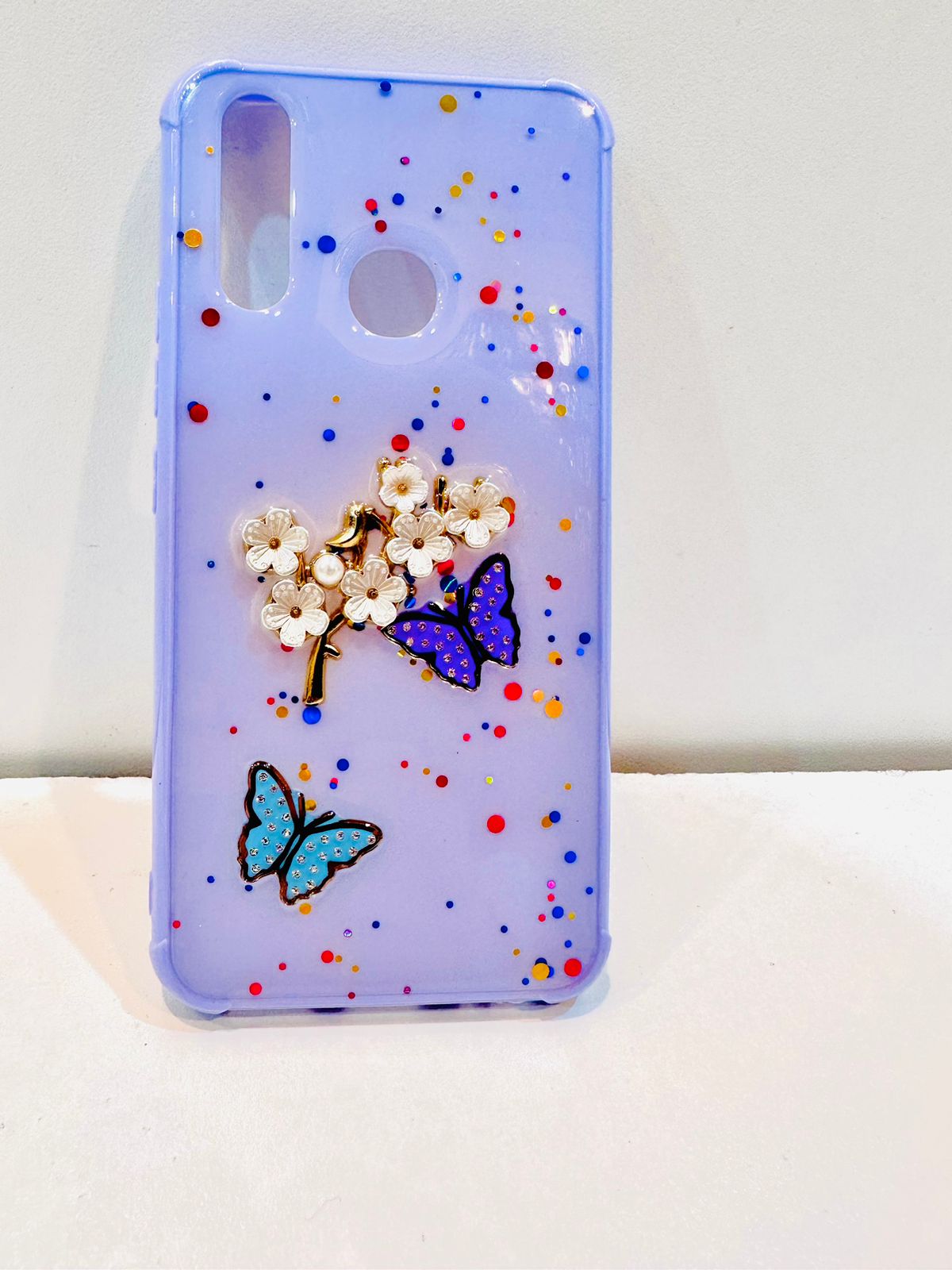 Lahore Mobile Case for Vivo Y11 / Y12 / Y15 / Y17 Back Cover Girls Back Cover - Fancy Flower Butterfly Covers-Vivo Y11 / Y12 / Y15 / Y17 Back Case 6