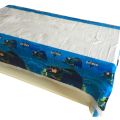 BATMAN THEME TABLE COVER - BATMAN TABLE COVER FOR TABLE DECORATION. 