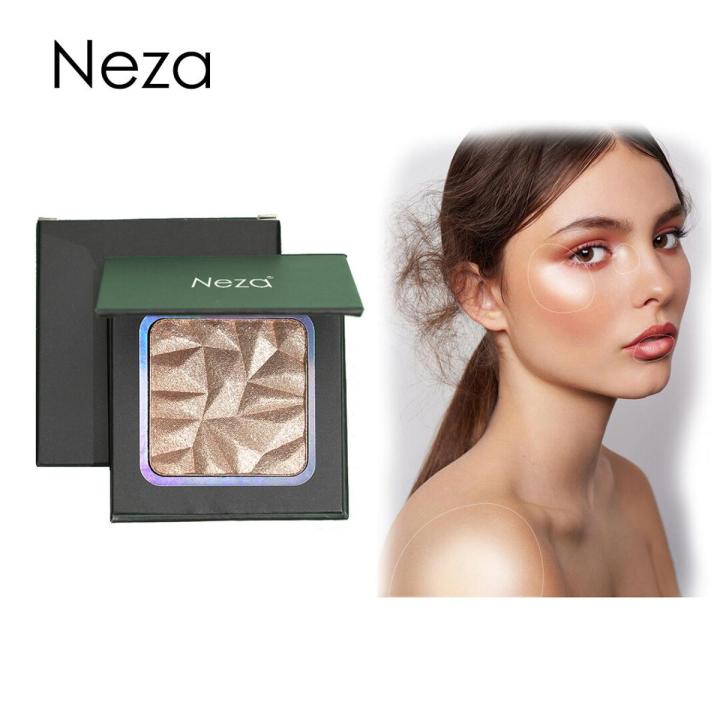 Neza Long lasting High gloss Powder Box Set 8 Colors Repairing Brightening Contour Face 3D Shadow Professional Makeup