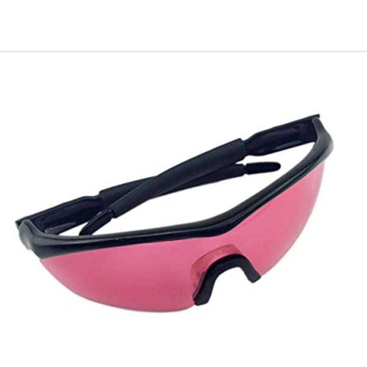 Precision Vision UV-Blocking Sunglasses - Ultra lightweight RED SHIFT XT Infrared protective glasses for Men/Women Cycling Running Fishing Driving Golf