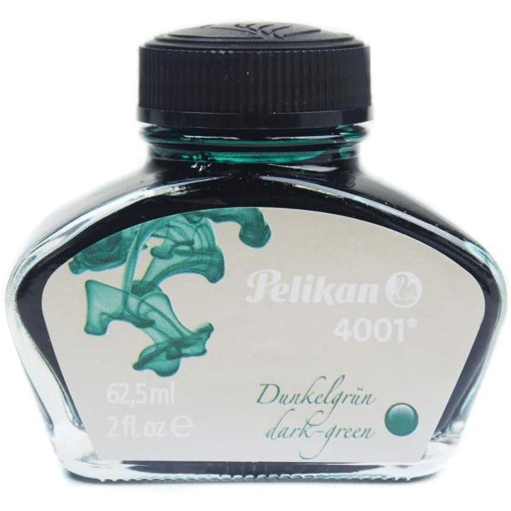 Pelikan - 300063-Ink Bottle 4001 (62.5ml)- Dark Green