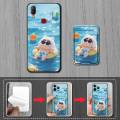 Card sleeve Full wrap Phone Case For VIVO NEX A Card bag Silicone Dirt-resistant Graffiti Anti-knock Card slot Cartoon. 