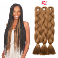 24  Jumbo Hair Extensions Braiding Hair Straight Box BraiFor Girl. 