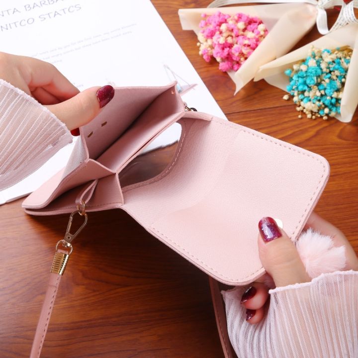 %E2%99%A5%20New%20Mobile%20Phone%20Bag%20Female%20Simple%20And%20Versatile%20Transparent%20Touch%20Screen%20Messenger%20Bag%20Cute%20Net%20Red%20Shoulder%20Bag%20Coin%20Purse%20-%20Image%203
