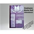 Petiwala – Employees Muster Roll Register / Attendance Register with Record of Salary/Wages Transactions – 40 Sheets High Quality 70 gsm Imported Indonesian Paper with Strong Thread Binding. 