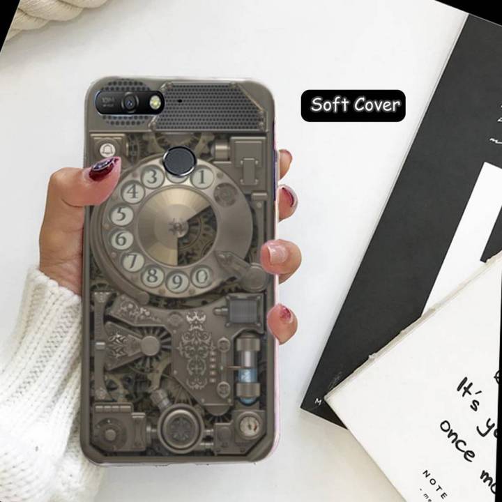Huawei Y6 Prime 2018 Back Cover Case -  Telephone Cover