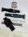 Apple Logo Smart Watch - Series 9 Smart Watch - With Magnetic Chain-3 Straps - Premium Quality Apple Logo Smart Watch With Big Display - Same Like Original Box. 