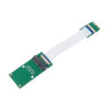 Mini PCIe WiFi card to A+E E key M.2 WiFi network card adapter extension cable. 