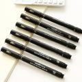 RHS Online 6PCS UNI Drawing Pen Ultra Fine Line Marker Black Ink 005 01 02 03 05 08 Micron Sketch Pen Art Supplies. 