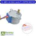 24BYJ-48 HQ Stepper Motor 5v gear stepper motor by Electrica. 