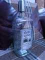 Billiard Bottle Eastern Design of ﻿ YAZD  Glass Milk, Water , Juice Bottle Beautiful Design  Made in  Iran  Ziba. 